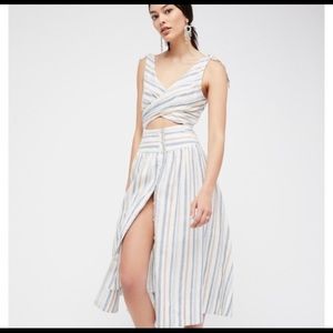 Free People Kansas City midi dress size 4